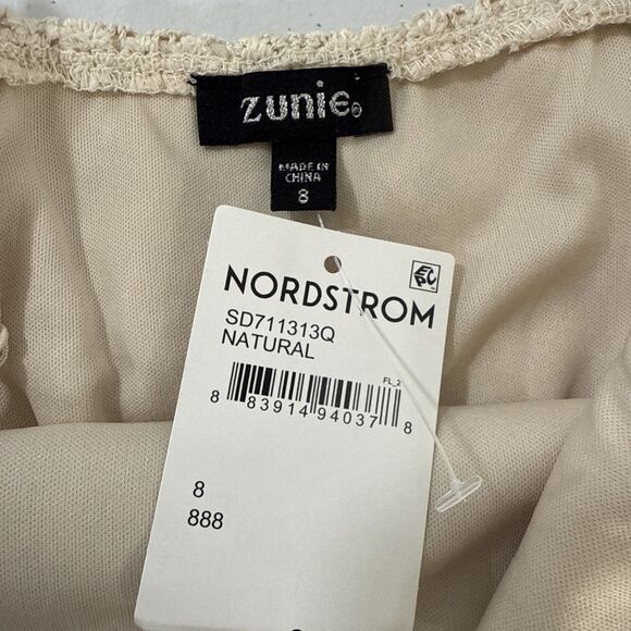 Zunie Dress Kids Floral 8 Tulle Tiered Ball Gown Formal Party Holiday - Picture 10 of 10